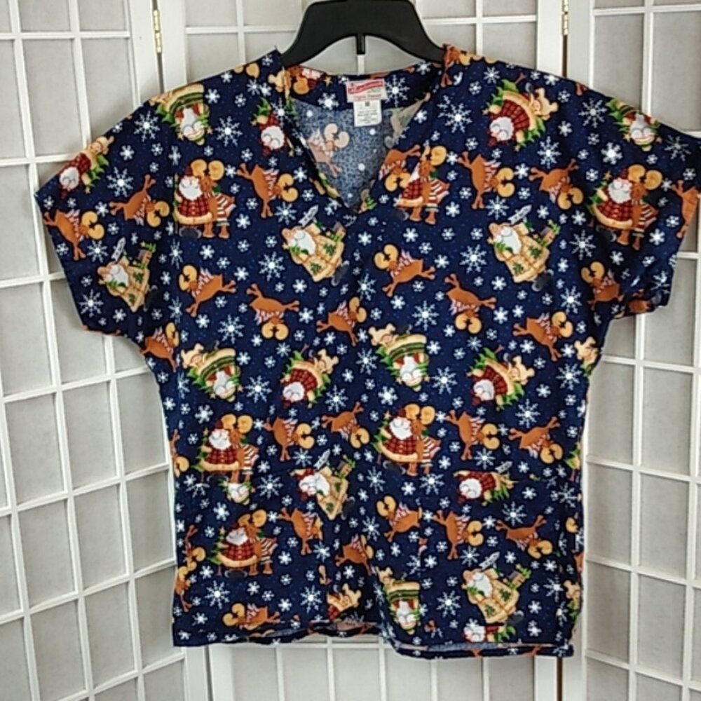 Virginia pimental scrub top‎